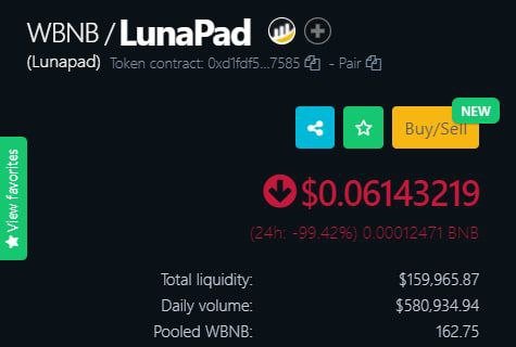 LunaPad Airdrop Round&nbsp;2